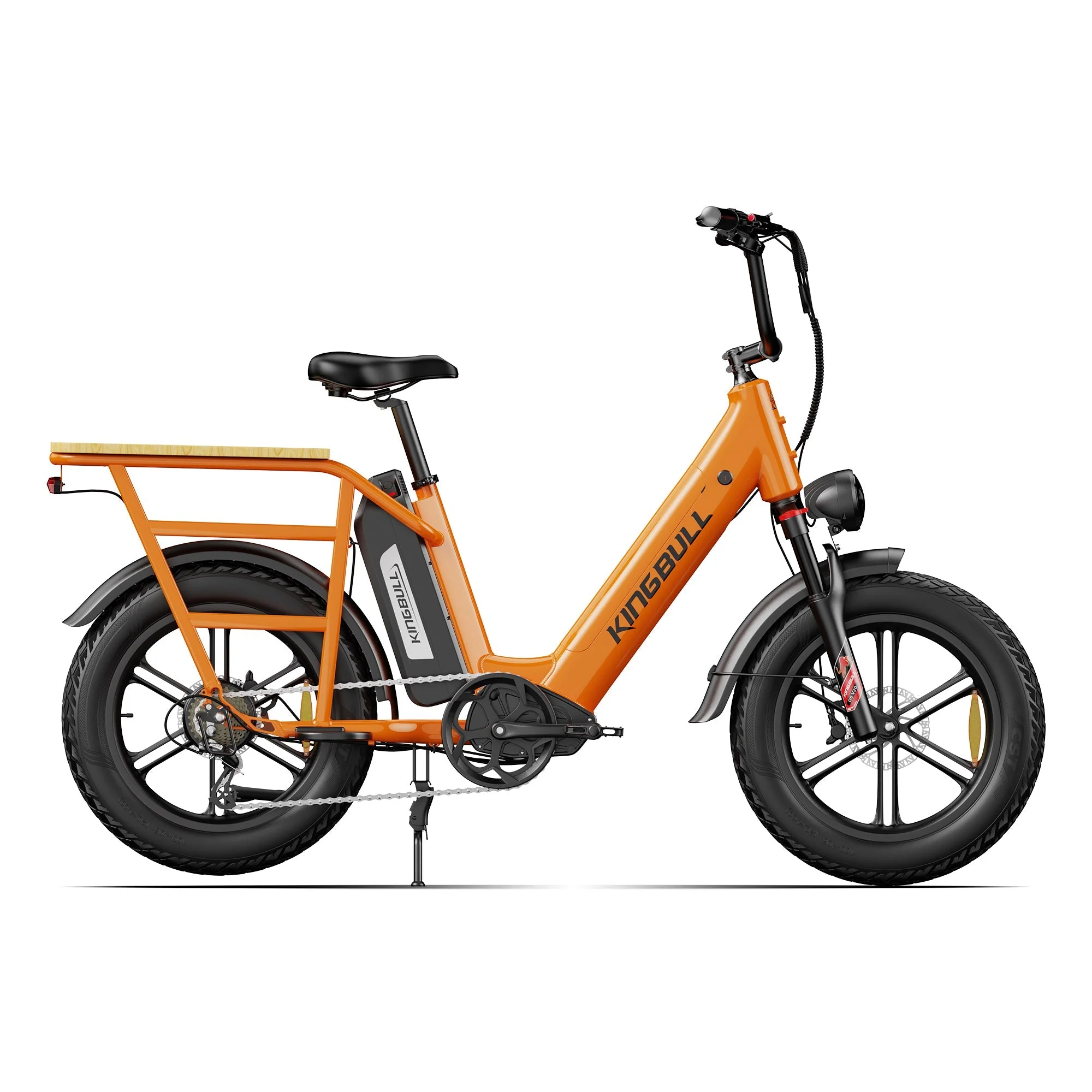 Kingbull Voyager 2.0 | Fat Tire Electric Cargo Bike - Image 3